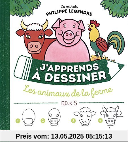 J'apprends à dessiner les animaux de la ferme