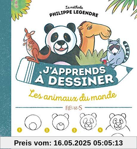 J'apprends à dessiner les animaux du monde