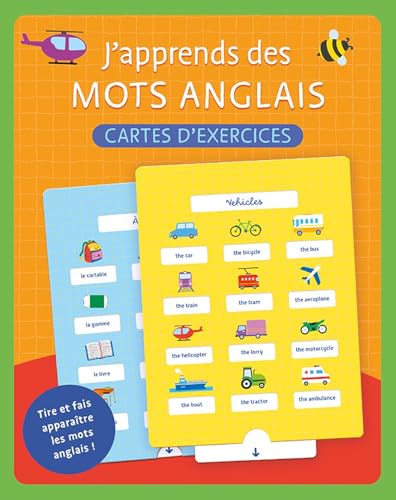 J'apprends des mots anglais (boîte avec cartes interactives) von CHANTECLER