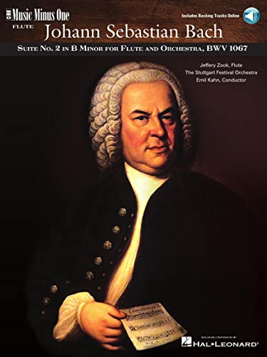 J.S. Bach: Suite No. 2 for Flute & Strings B Minor, BWV1067 (Music Minus One (Numbered))