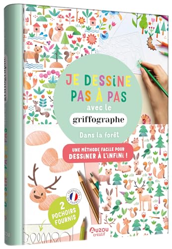 Je dessine pas à pas avec le griffographe - Dans la forêt von AUZOU