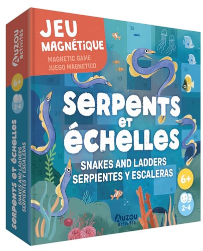 JEU MAGNETIQUE - SERPENTS ET ECHELLES von AUZOU