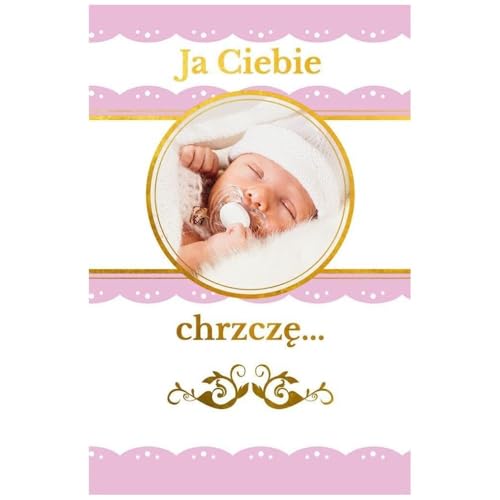 Ja Ciebie chrzczę Pamiątka chrztu świętego (różowa) von Wydawnictwo Diecezjalne