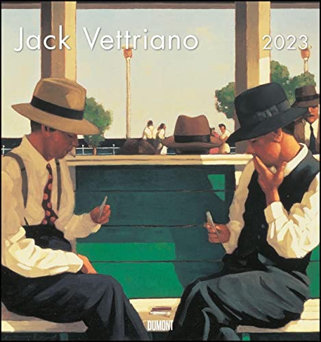 Jack Vettriano 2023 - Kunst-Kalender - Wand-Kalender - 45x48 von Dumont Kalenderverlag