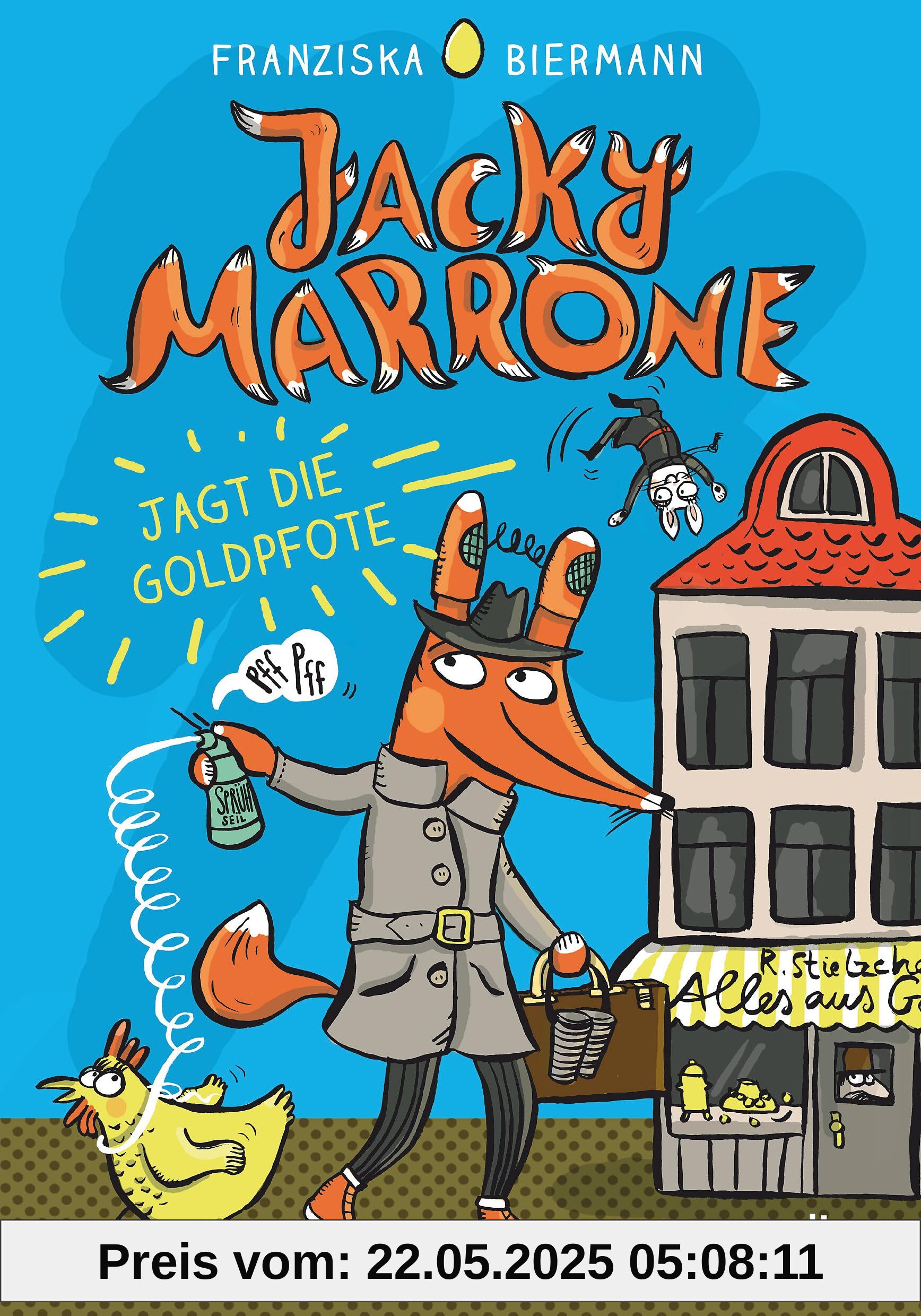 Jacky Marrone jagt die Goldpfote (Die Jacky Marrone-Reihe, Band 1)