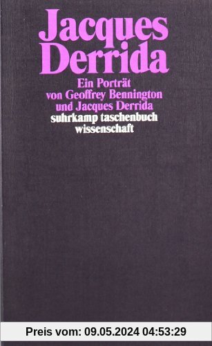 Jacques Derrida: Ein Portrait (suhrkamp taschenbuch wissenschaft)
