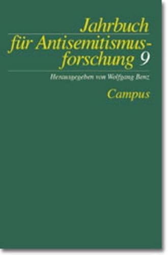 Jahrbuch für Antisemitismusforschung 9 von Campus Verlag
