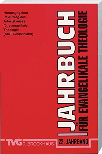 Jahrbuch für Evangelikale Theologie 2008 (TVG) von SCM R.Brockhaus