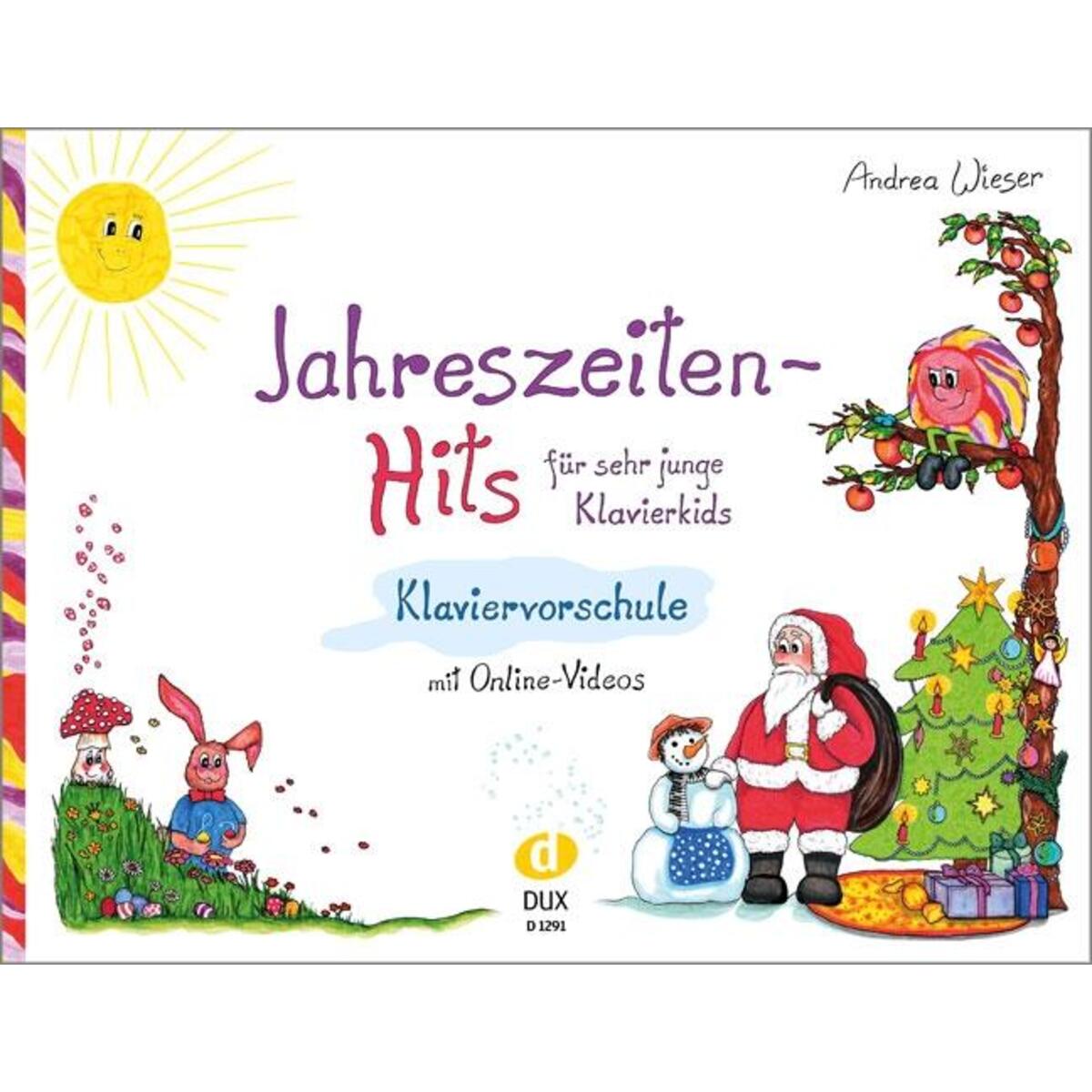 Jahreszeiten-Hits für sehr junge Klavierkids von Edition DUX