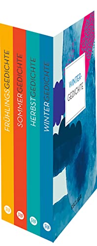 Jahreszeitengedichte. Vier Bände mit Banderole: Frühlings-, Sommer-, Herbst- und Wintergedichte: Deutsch-Lektüre, Deutsche Klassiker der Literatur – 30094 (Reclams Universal-Bibliothek) von Reclam Philipp Jun.