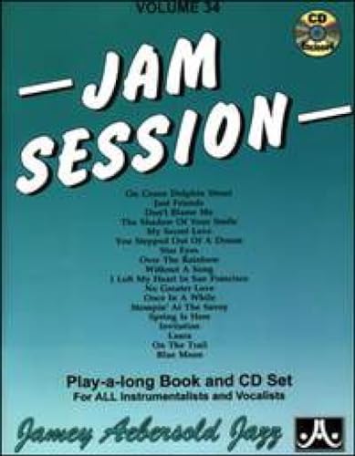 Jamey Aebersold Jazz -- Jam Session, Vol 34: Book & 2 CDs: Jazz Play-Along Vol.34 (Play- A-long, 34, Band 34)