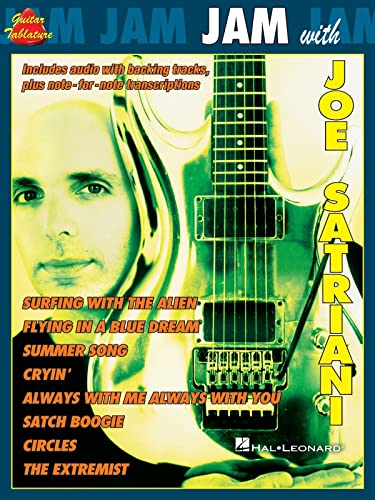 Jam With Joe Satriani Bk/Cd Gtab: Noten, CD für Gitarre