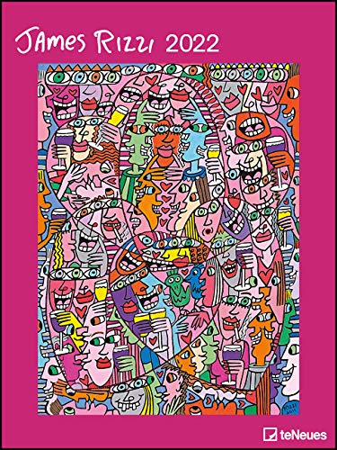 James Rizzi 2022 - Kunst-Kalender - Poster-Kalender - 48x64 von teNeues