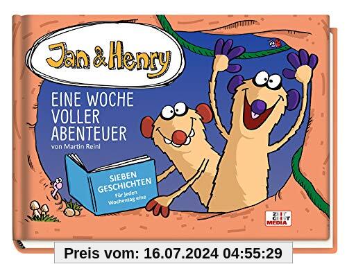 Jan & Henry - Eine Woche voller Abenteuer: Sieben Geschichten - für jeden Wochentag eine (Jan & Henry / Gutenachtgeschichten)
