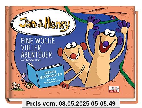 Jan & Henry - Eine Woche voller Abenteuer: Sieben Geschichten - für jeden Wochentag eine (Jan & Henry / Gutenachtgeschichten)