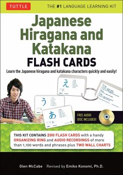 Japanese Hiragana and Katakana Flash Cards Kit von Tuttle Publishing