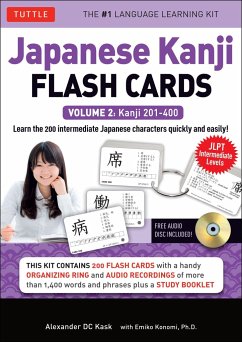 Japanese Kanji Flash Cards Kit Volume 2 von Tuttle Publishing