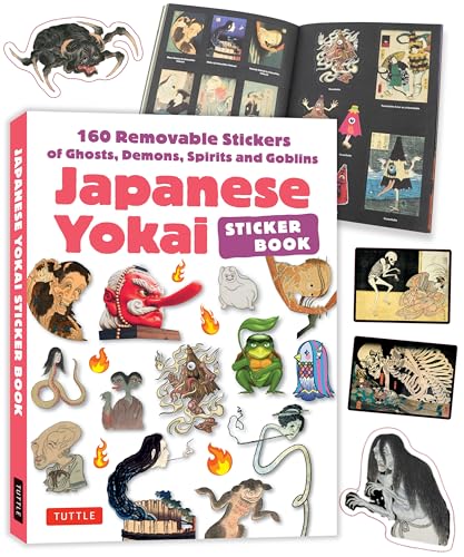 Japanese Yokai Sticker Book: Over 200 Colorful Stickers of Monsters, Demons, Ghosts and Goblins von Tuttle Publishing