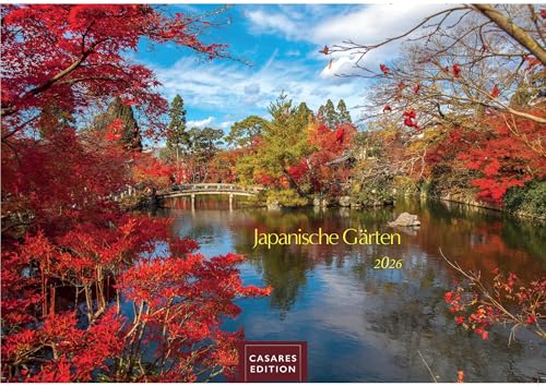 Japanische Gärten 2026 S 24x35cm von CASARES EDITION