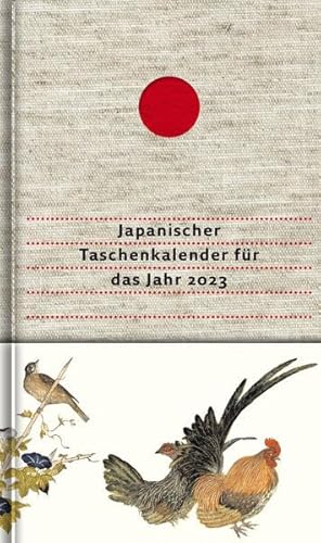 Japanischer Taschenkalender für das Jahr 2023: Mit 53 Haiku von Matsuo Bashô und von seinen Meisterschülern