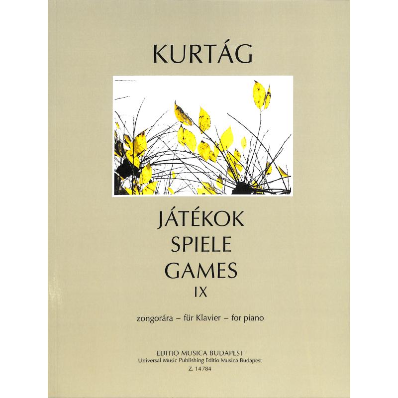 Jatekok 9 (Spiele fuer Klavier)