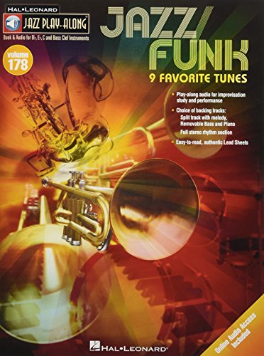 Jazz/Funk: Jazz Play-Along Volume 178 (Hal Leonard Jazz Play-along, Band 178): For B Flat, E Flat, C and Bass Clef Instruments (Hal Leonard Jazz Play-along, 178, Band 178)