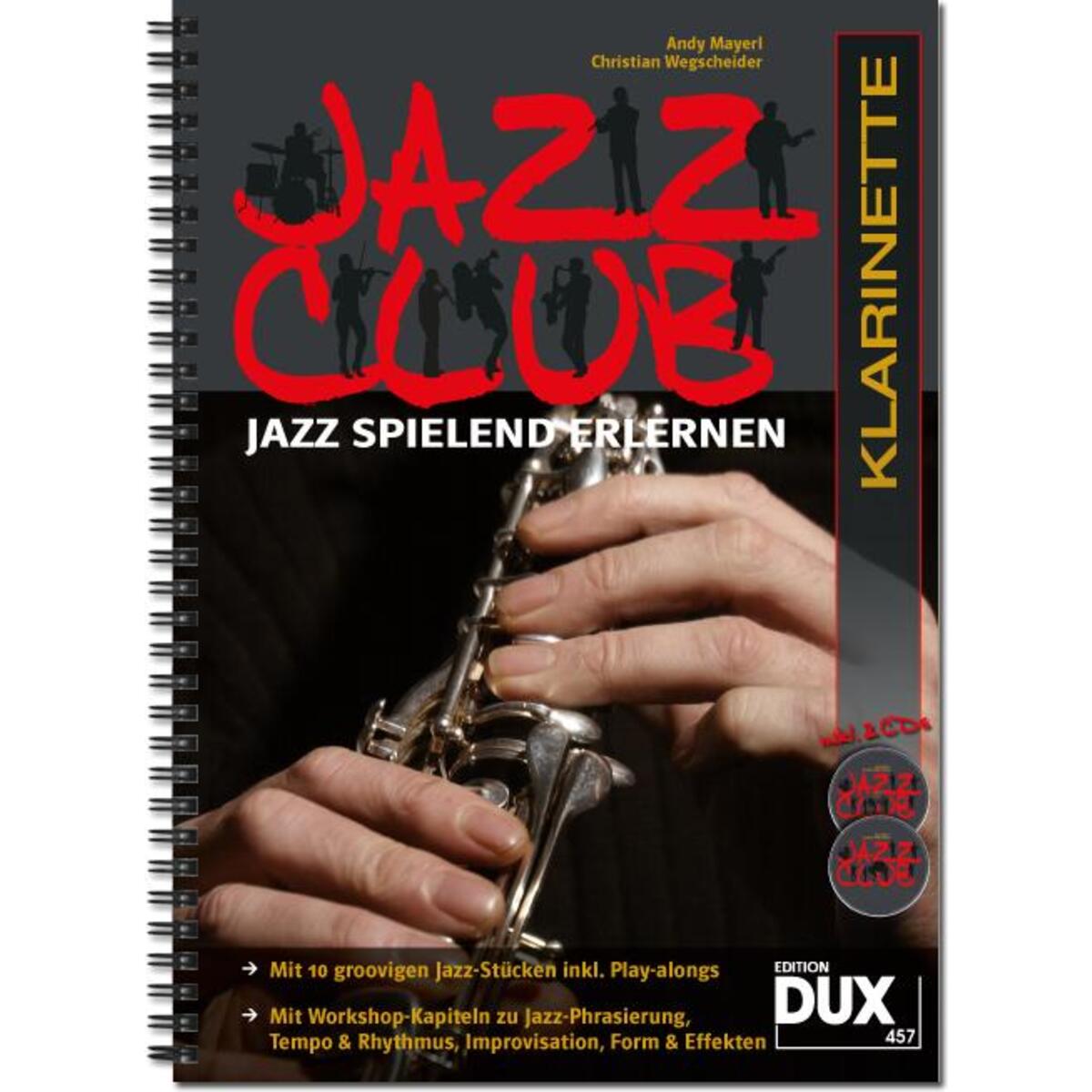 Jazz Club, Klarinette (mit 2 CDs) von Edition DUX