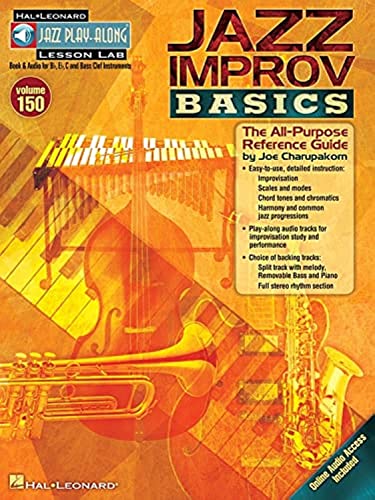 Jazz Play-Along Volume 150: Jazz Improv Basics: Play-Along, CD für Instrument(e) in b: The All-purpose Reference Guide (Jazz Play-along, 150, Band 150)