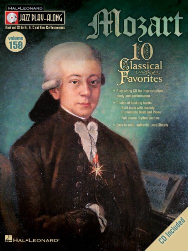 Jazz Play-Along Volume 159: Mozart: Play-Along, CD für Instrument(e) (Jazz Play-Along, 159, Band 159)