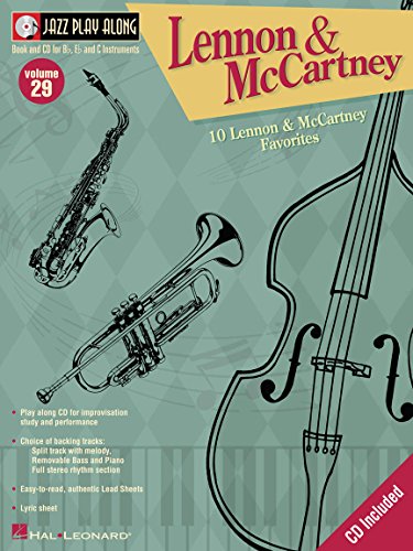 Jazz Play Along: Volume 29 - Lennon And McCartney (Book, CD): Play-Along, CD für Ensemble (Jazz Play Along Series): 10 Lennon & McCartney Favorites von HAL LEONARD
