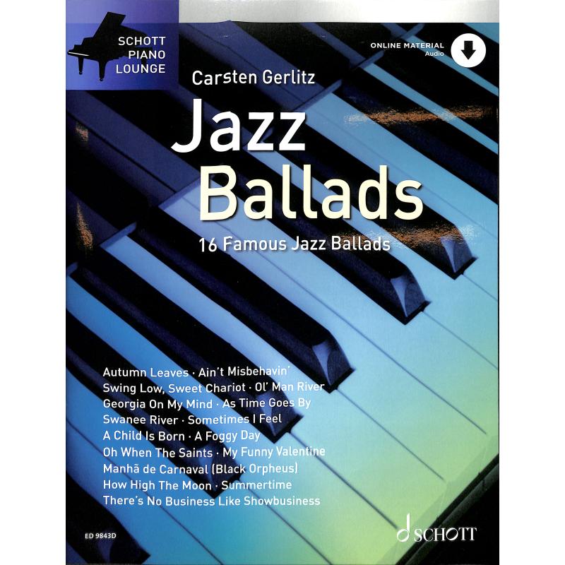 Jazz ballads | 16 famous Jazz Ballads Jazz ballads | 16 famous Jazz Ballads
