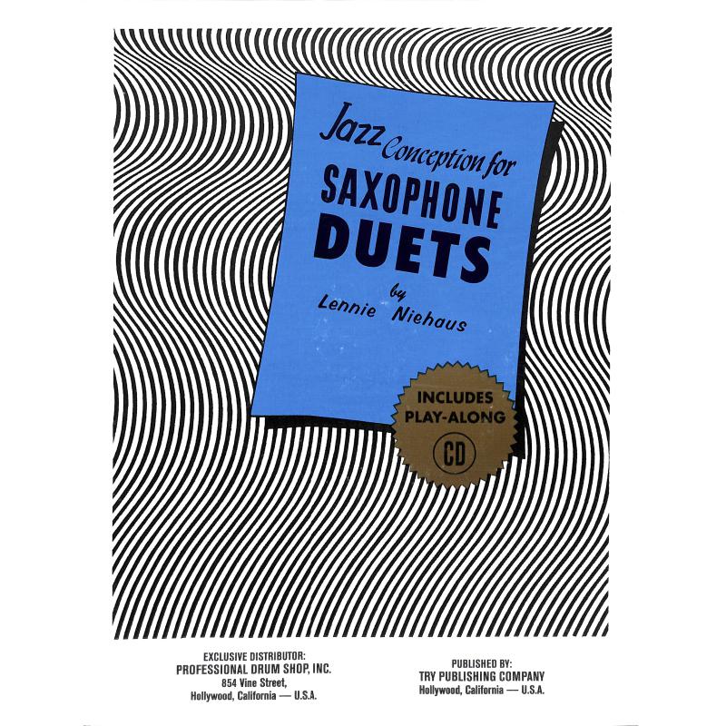 Jazz conception for saxophone Duets