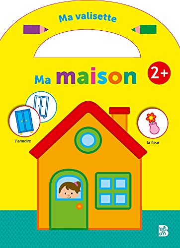 Je colle et je colorie - Ma maison 2+ (Ma valisette, 1)