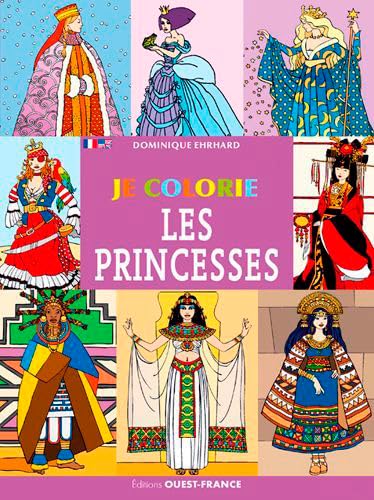Je colorie les princesses von OUEST FRANCE