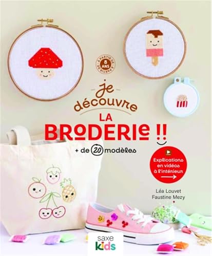 Je découvre la broderie: + de 20 modèles von DE SAXE