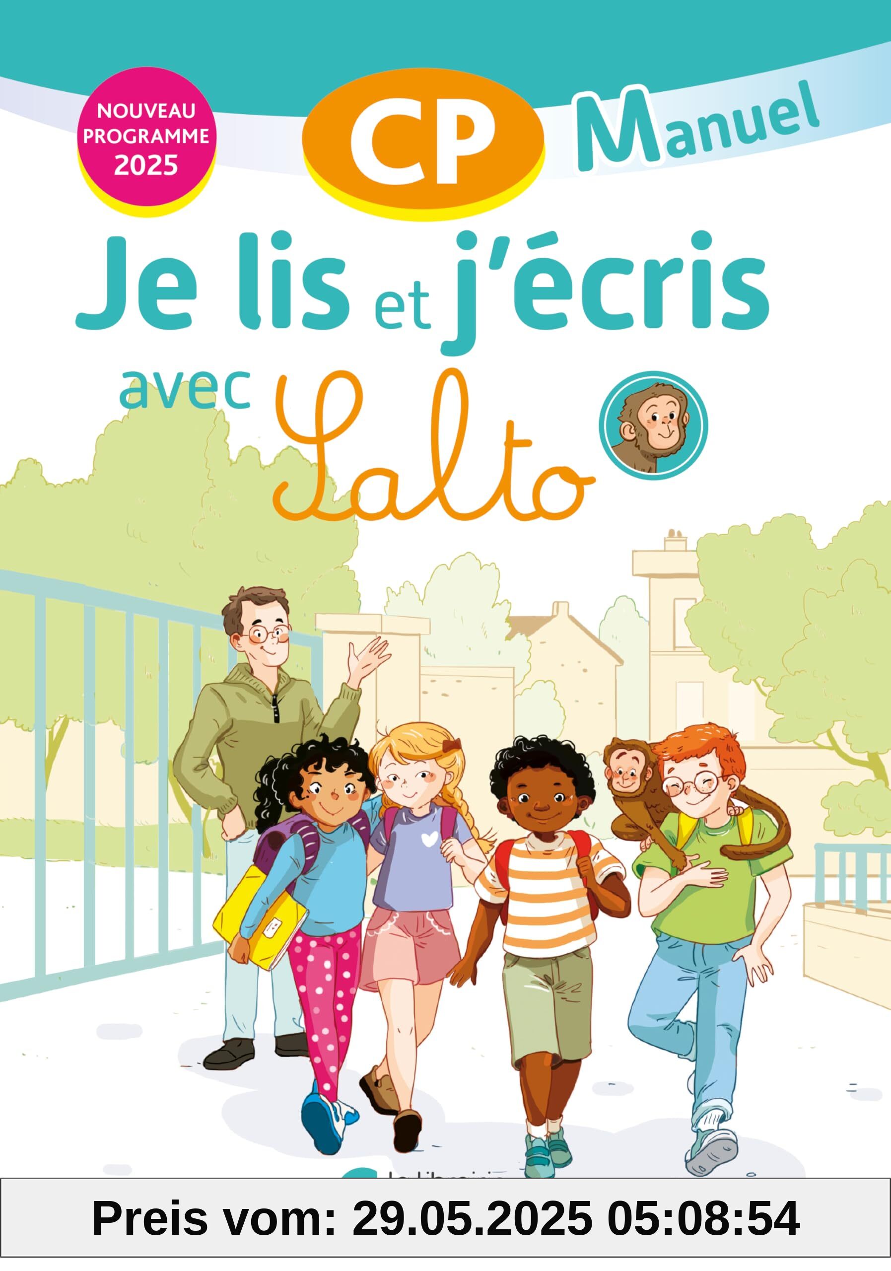 Je lis et j’écris avec Salto (2025) - Manuel de l'élève