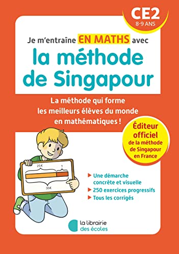 Je m'entraîne en maths avec la méthode de Singapour - CE2 von LIB DES ECOLES