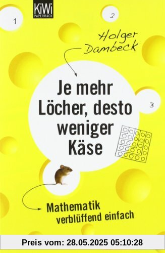 Je mehr Löcher, desto weniger Käse: Mathematik verblüffend einfach