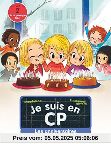 Je suis en CP - Les anniversaires - (Niveau 2) (Je suis en CP (10))