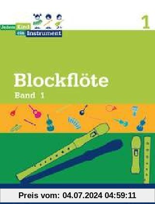 Jedem Kind ein Instrument: Band 1 - JeKi. Blockflöte. Schülerheft.: 2. Unterrichtsjahr - JeKi. Blockflöte, Schülerheft, Schwierigkeitsgrad 1