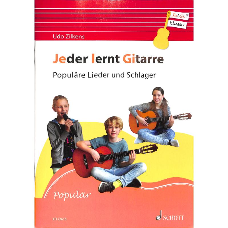 Jeder lernt Gitarre | Populäre Lieder und Songs