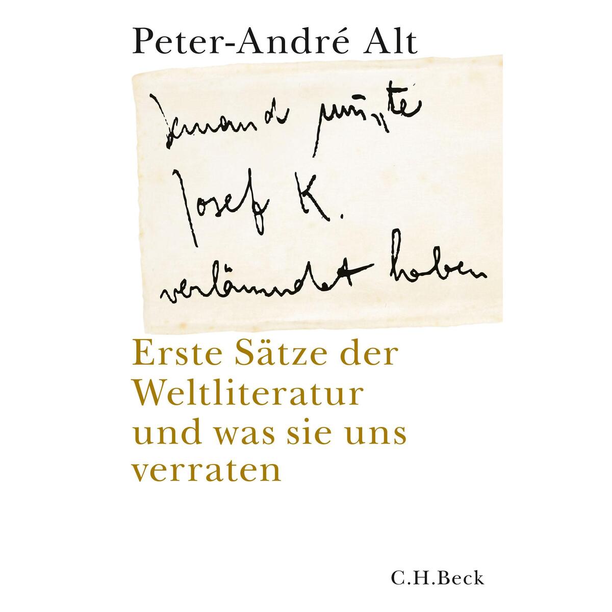 Jemand musste Josef K. verleumdet haben Jemand musste Josef K. verleumdet haben von C. H.Beck