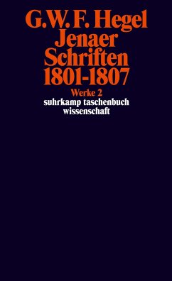 Jenaer Schriften 1801 - 1807 von Suhrkamp