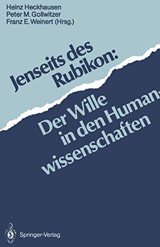 Jenseits des Rubikon: Der Wille In Den Humanwissenschaften (German Edition) von Springer