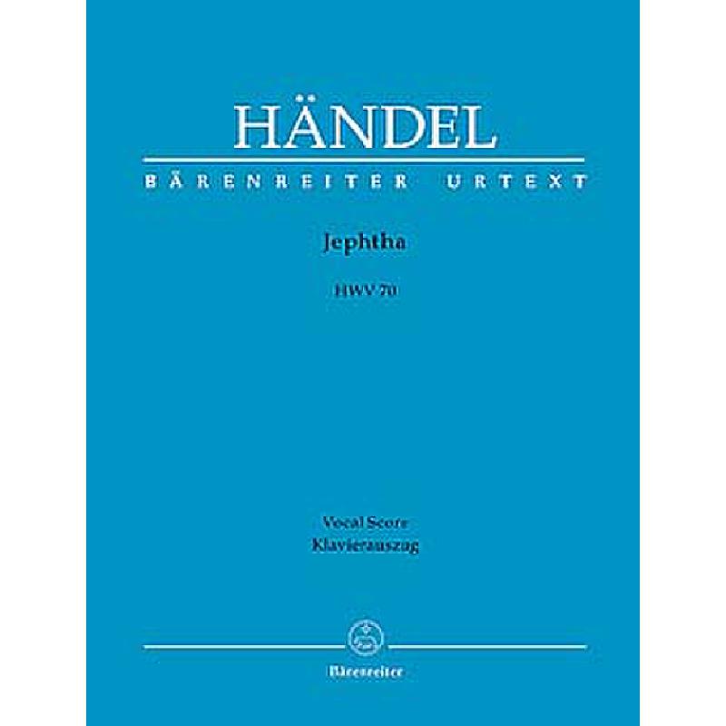 Jephtha HWV 70 Jephtha HWV 70