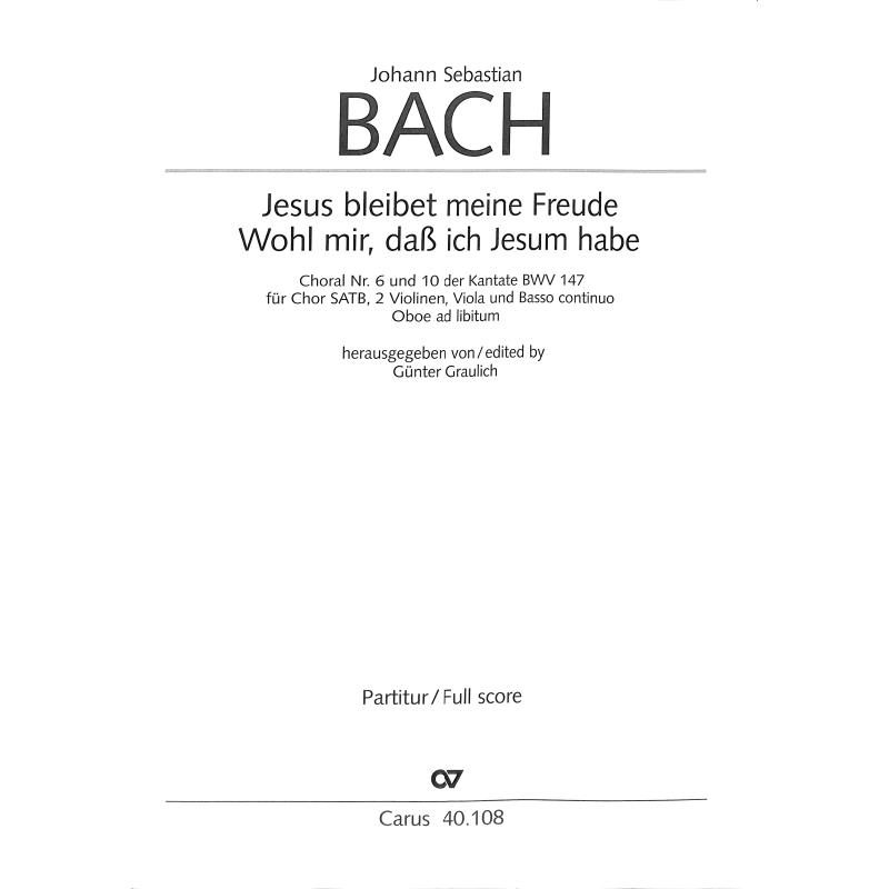 Jesus bleibet meine Freude (Kantate BWV 147)