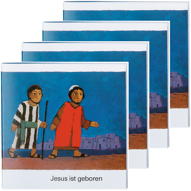 Jesus ist geboren (4er-Pack) von Deutsche Bibelgesellschaft