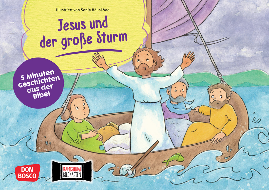 Jesus und der große Sturm. Kamishibai Bildkartenset Jesus und der große Sturm. Kamishibai Bildkartenset von Don Bosco Medien