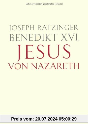 Jesus von Nazareth: Erster Teil. Von der Taufe im Jordan bis zur Verklärung