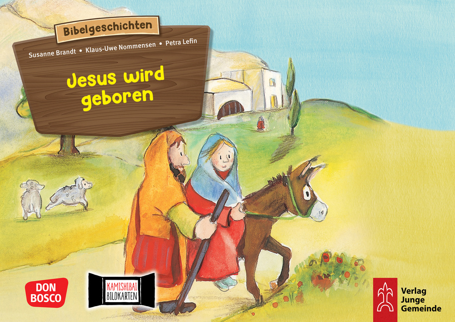 Jesus wird geboren. Kamishibai Bildkartenset von Don Bosco Medien